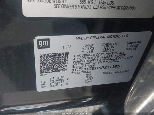 2023 GMC SIERRA 1500 4WD SHORT BOX DENALI 9