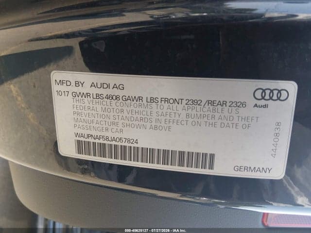 2018 AUDI A5 2.0T PREMIUM 9