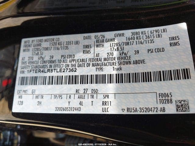 2026 FORD RANGER RAPTOR 9