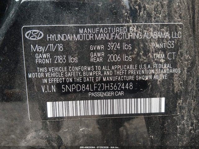 2018 HYUNDAI ELANTRA VALUE EDITION 9