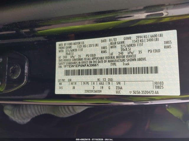 2022 FORD F-150 XL 9