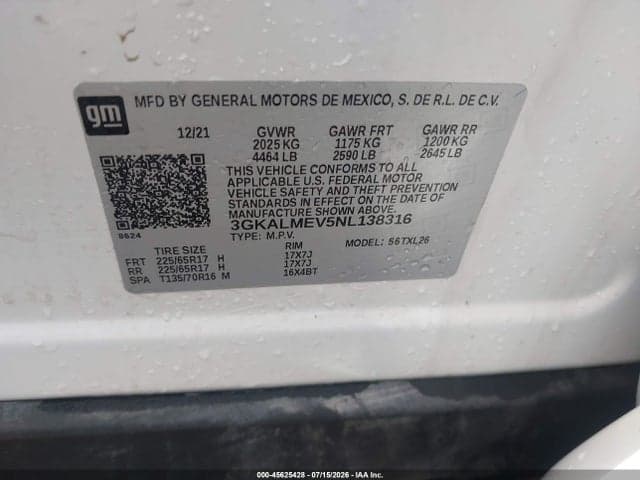 2022 GMC TERRAIN FWD SLE 9