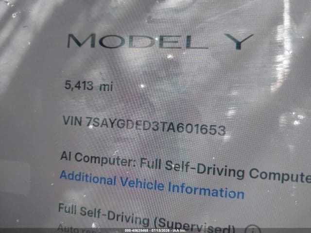 2026 TESLA MODEL Y PREMIUM REAR-WHEEL DRIVE/REAR-WHEEL DRIVE 13