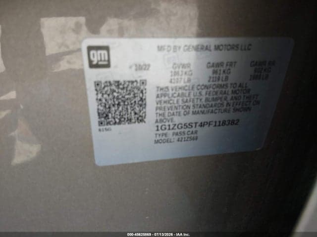 2023 CHEVROLET MALIBU FWD RS 9