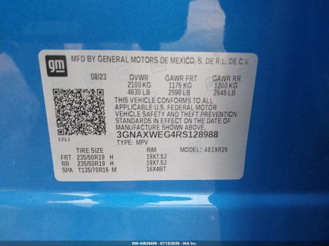 2024 CHEVROLET EQUINOX AWD RS 9