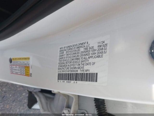 2025 HONDA PILOT ELITE 9