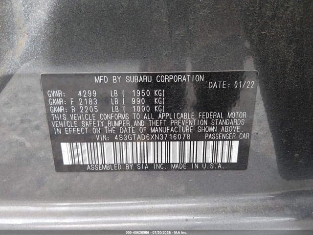2022 SUBARU IMPREZA PREMIUM 5-DOOR 9