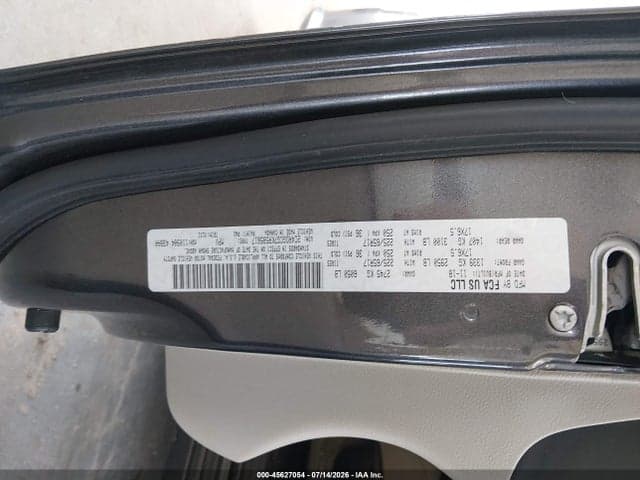 2019 DODGE GRAND CARAVAN SXT 9