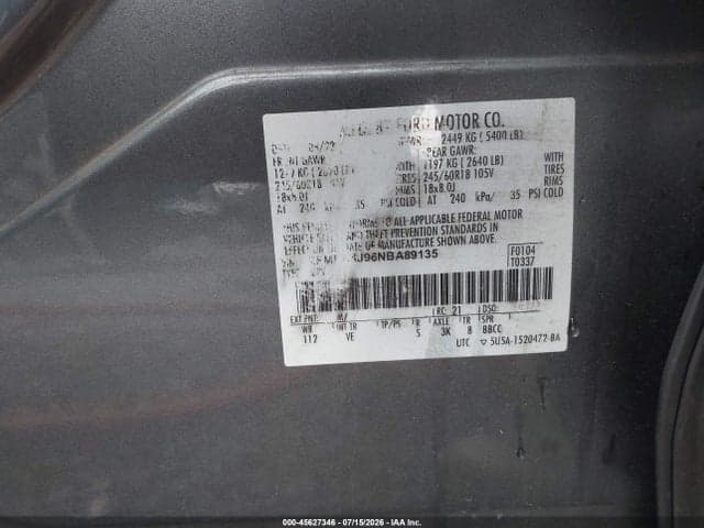 2022 FORD EDGE SEL 9
