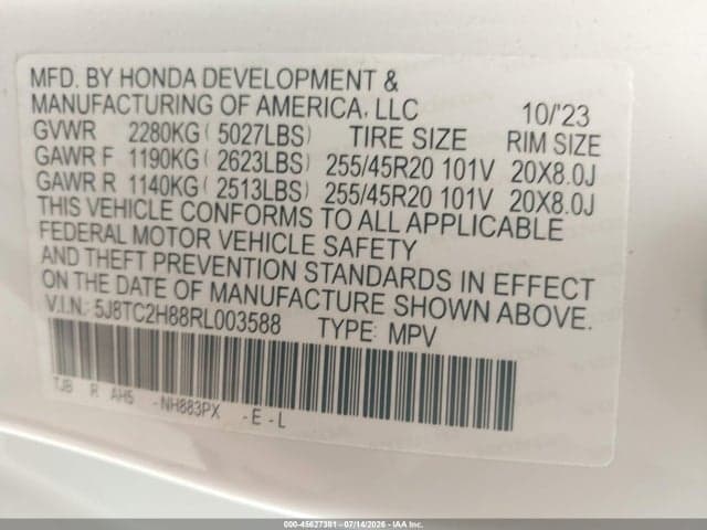 2024 ACURA RDX A-SPEC ADVANCE PACKAGE 9