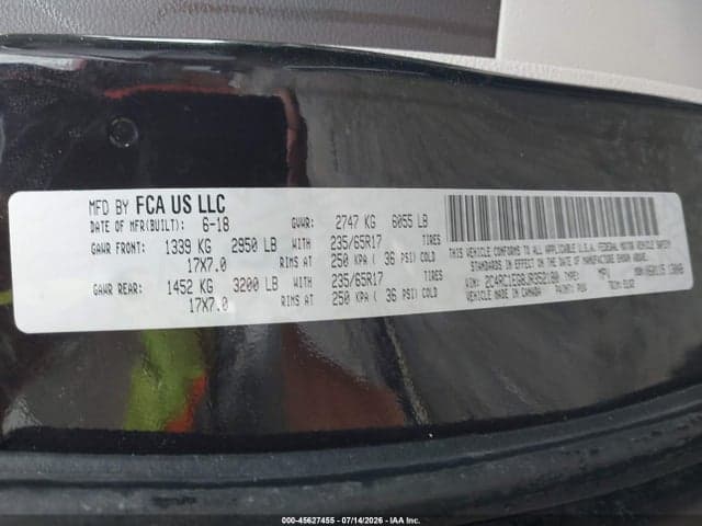 2018 CHRYSLER PACIFICA TOURING L PLUS 9