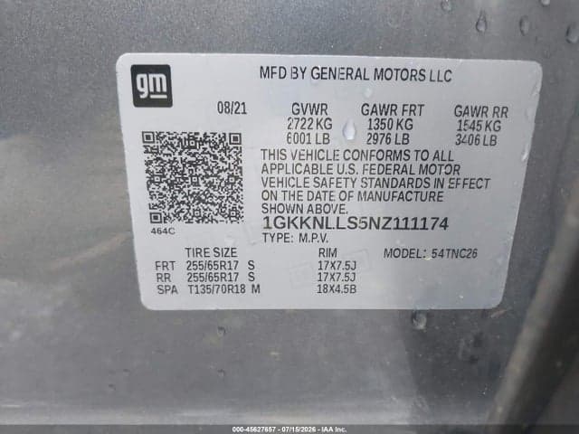 2022 GMC ACADIA AWD AT4 9