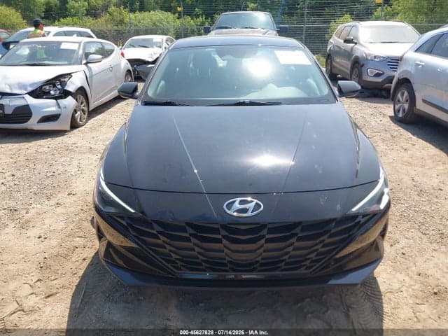 2022 HYUNDAI ELANTRA HYBRID BLUE 12