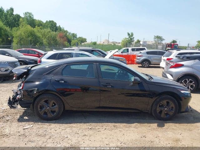 2022 HYUNDAI ELANTRA HYBRID BLUE 13