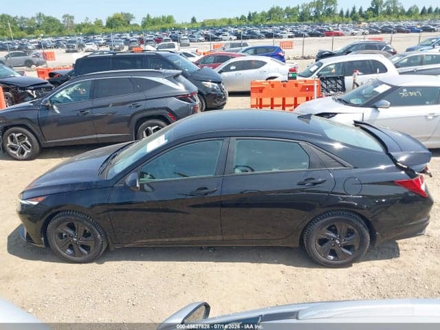 2022 HYUNDAI ELANTRA HYBRID BLUE 14
