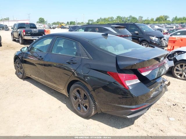 2022 HYUNDAI ELANTRA HYBRID BLUE 3
