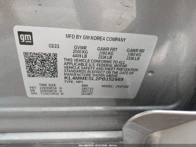 2023 BUICK ENCORE GX SELECT AWD 9