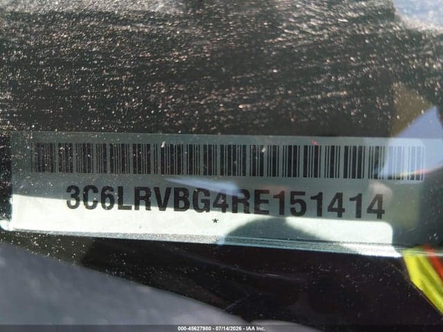 2025 RAM PROMASTER 1500 9