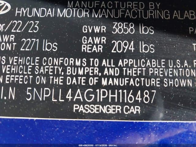2023 HYUNDAI ELANTRA SE 9