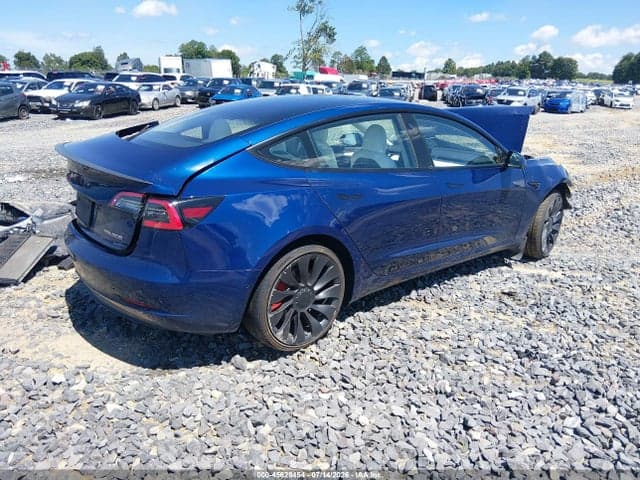 2022 TESLA MODEL 3 PERFORMANCE DUAL MOTOR ALL-WHEEL DRIVE 4