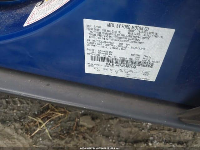 2021 FORD ECOSPORT SE 9