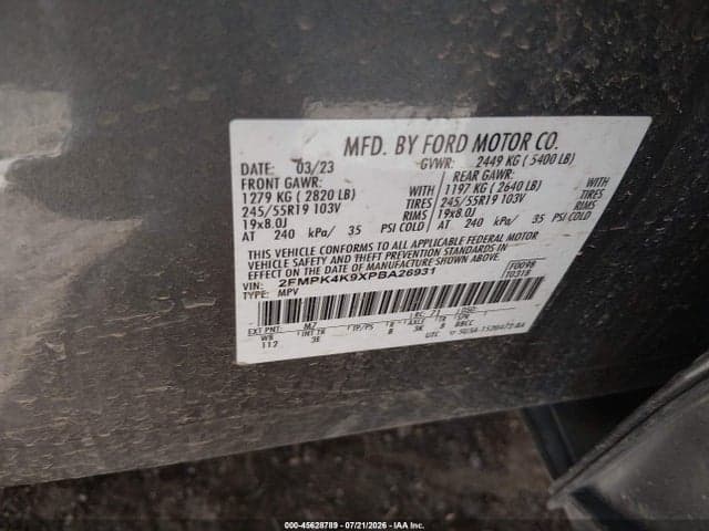 2023 FORD EDGE TITANIUM 9
