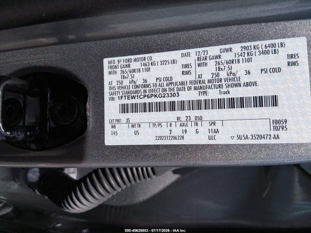 2023 FORD F-150 XLT 9
