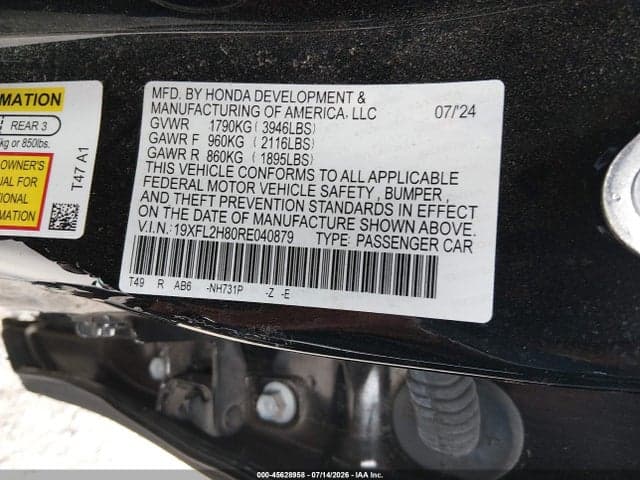 2024 HONDA CIVIC SPORT 9