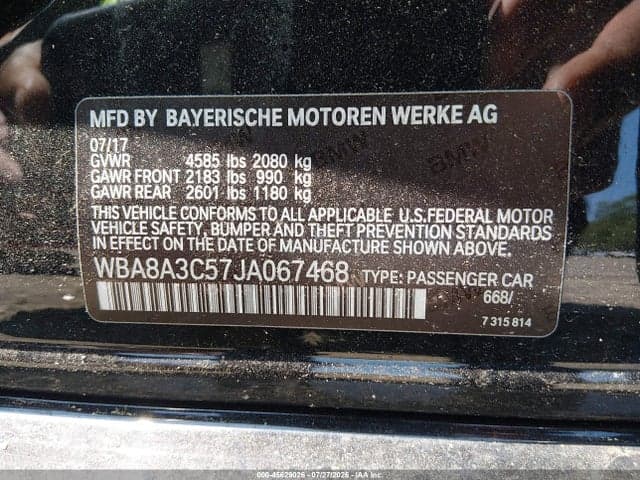 2018 BMW 320I XDRIVE 9