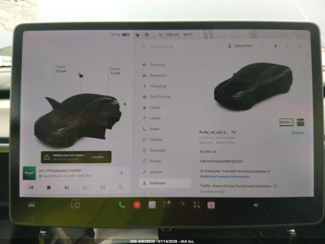 2021 TESLA MODEL Y LONG RANGE DUAL MOTOR ALL-WHEEL DRIVE 7