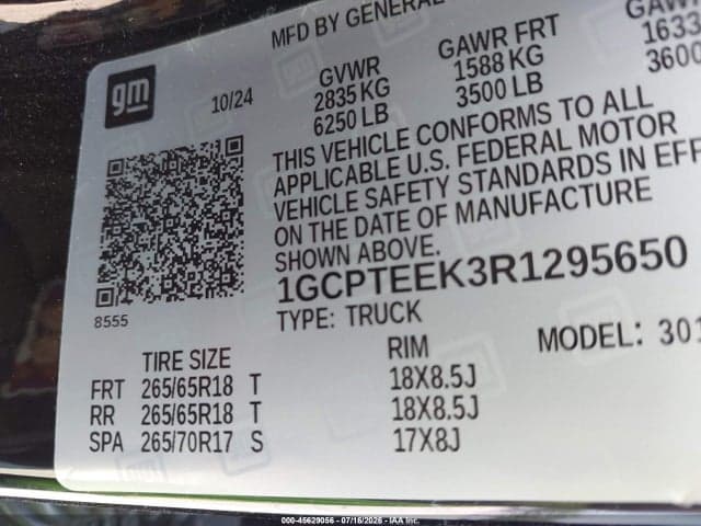 2024 CHEVROLET COLORADO 4WD TRAIL BOSS 9