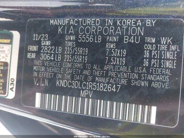 2024 KIA EV6 WIND 9