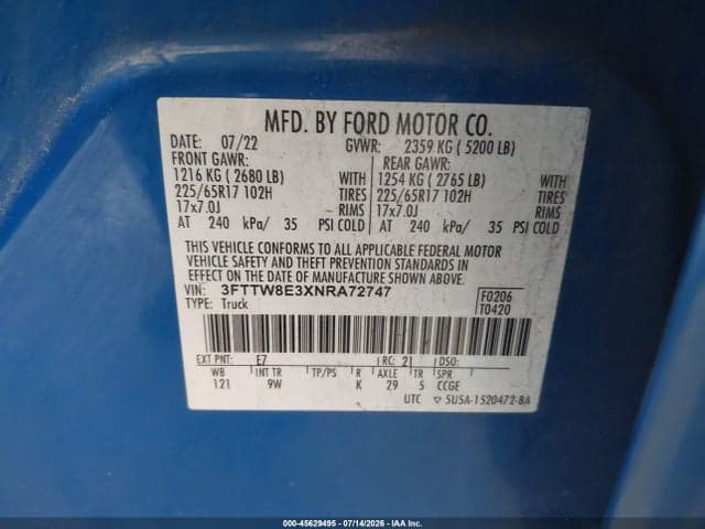 2022 FORD MAVERICK XL 9