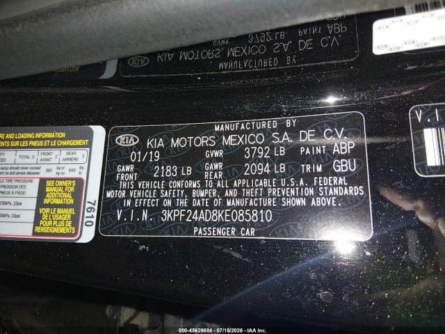 2019 KIA FORTE LXS 9