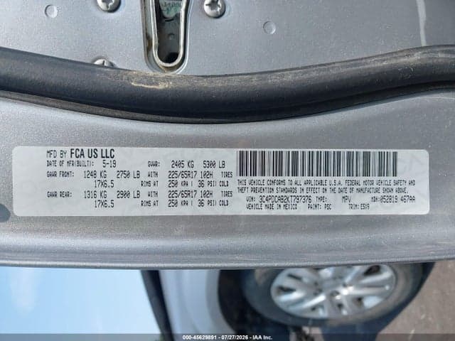 2019 DODGE JOURNEY SE VALUE PACKAGE 9