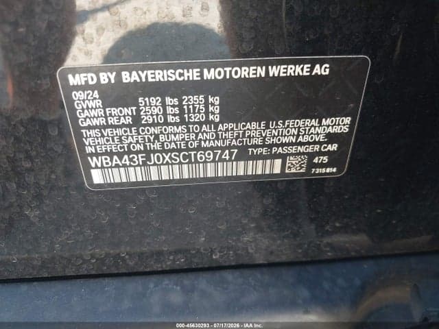 2025 BMW 530I 9