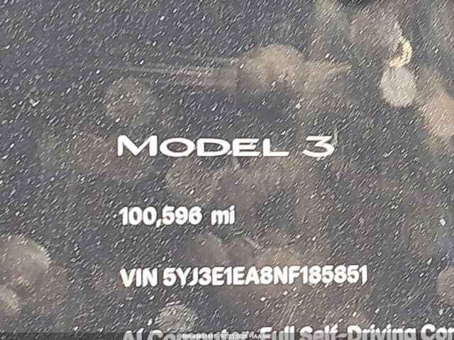 2022 TESLA MODEL 3 REAR-WHEEL DRIVE 7