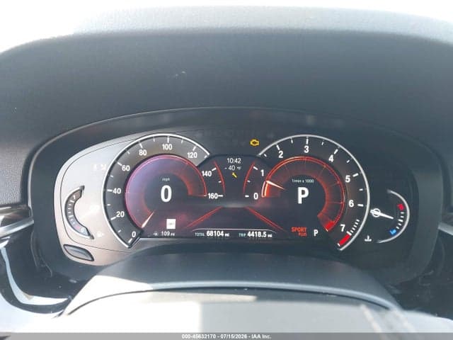 2019 BMW 540I 7