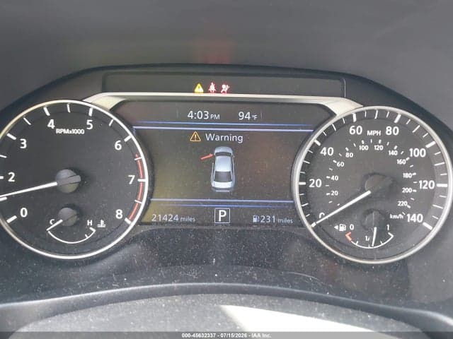 2022 NISSAN ALTIMA SV FWD 7