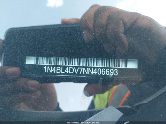 2022 NISSAN ALTIMA SV FWD 9