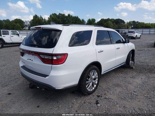 2016 DODGE DURANGO SXT 4