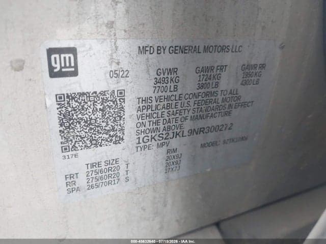 2022 GMC YUKON XL 4WD DENALI 9