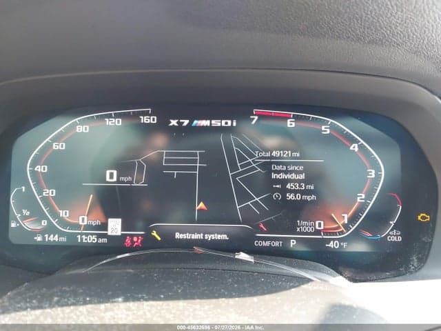 2022 BMW X7 M50I 7