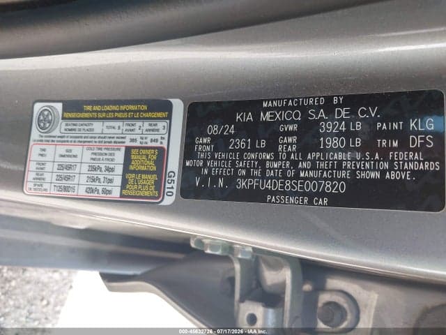 2025 KIA K4 EX 9