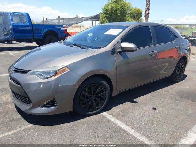 2018 TOYOTA COROLLA LE 2