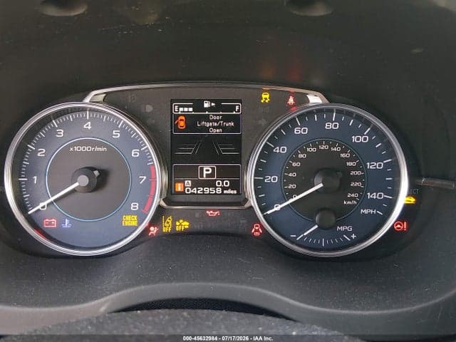 2017 SUBARU CROSSTREK 2.0I LIMITED 7