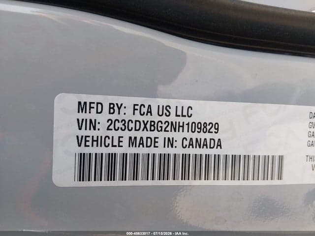 2022 DODGE CHARGER SXT RWD 9