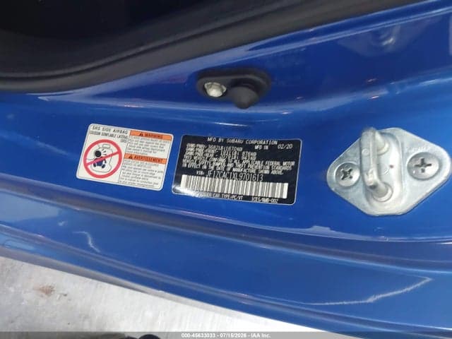 2020 SUBARU BRZ LIMITED 9