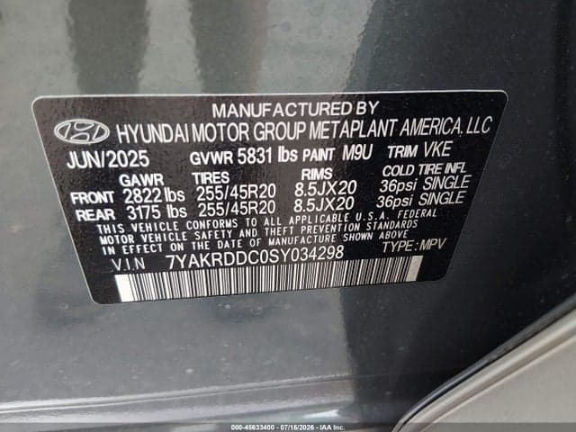 2025 HYUNDAI IONIQ 5 LIMITED 9
