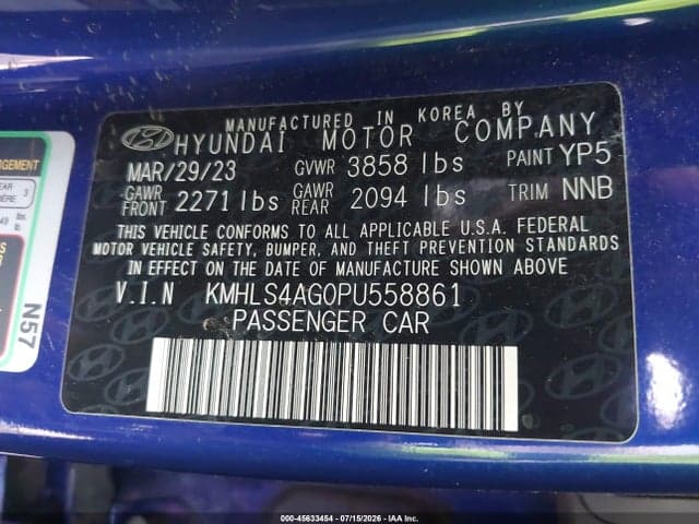 2023 HYUNDAI ELANTRA SEL 9